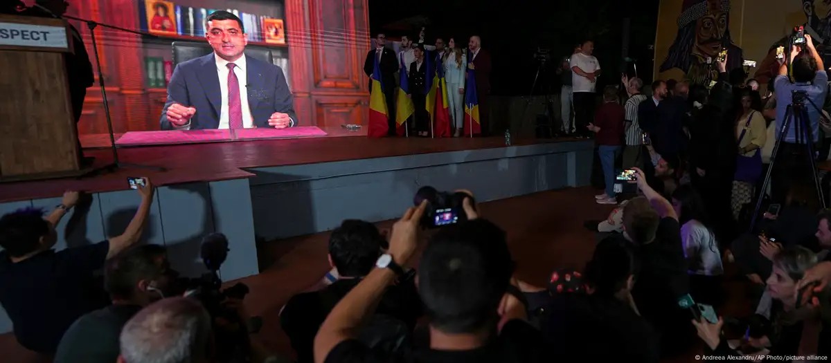 George Simion  Ashinda Duru ya Kwanza Uchaguzi wa Rais - Romania