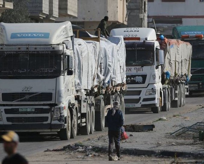 Israeli Yaruhusu Malori ya Misaada Gaza